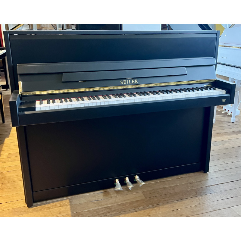 PIANO DROIT SEILER 116 MODERN Noir Mat PIANO DROIT SEILER 116 MODERN Noir Mat