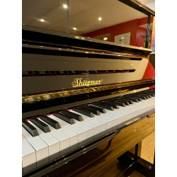 Piano droit THÜRMER Meissen 135 cm finition noir brillant