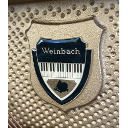 Piano Droit WEINBACH Antik 106cm Noir brillant