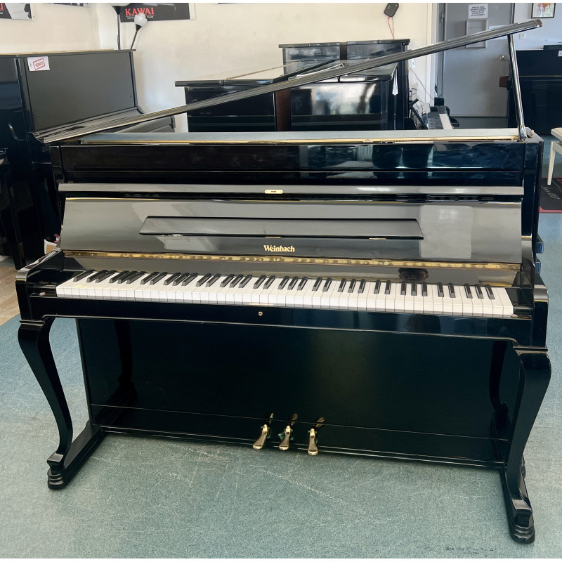 Piano Droit WEINBACH Antik 106cm Noir brillant Piano Droit WEINBACH Antik 106cm Noir brillant