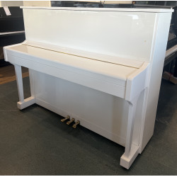 PIANO DROIT Hermann Jacobi UP-117 Blanc brillant