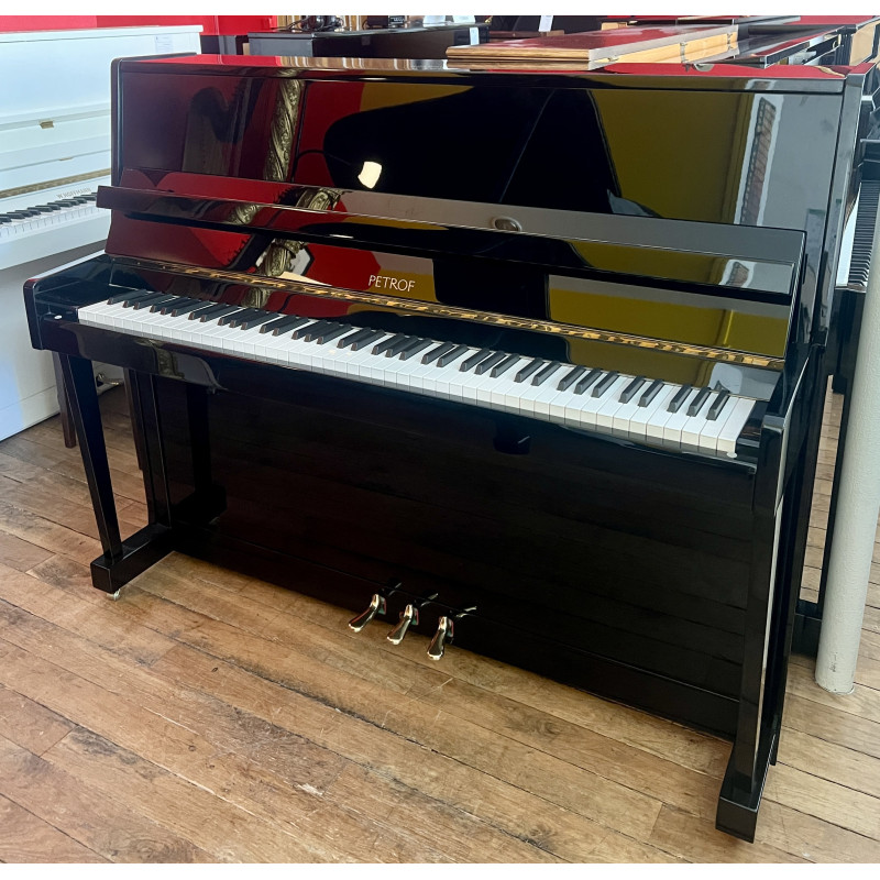 Piano Droit PETROF P-118 Noir Brillant Piano Droit PETROF P-118 Noir Brillant