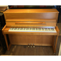 Piano droit SCHIMMEL 122KE finition Merisier satiné