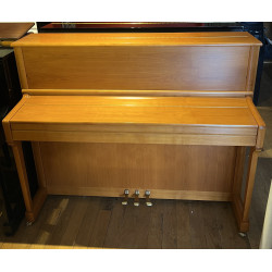 Piano droit SCHIMMEL 122KE finition Merisier satiné