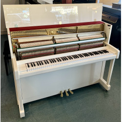 YAMAHA B2 Blanc Brillant Piano Droit