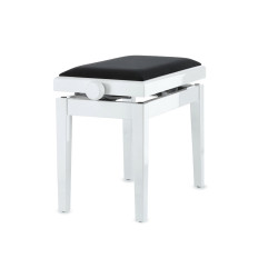 Banquette réglable, blanc brillant et assise blanche, mécanique double performance ***Nouvelle référence*** Banquette réglable, blanc brillant et assise blanche, mécanique double performance ***Nouvelle référence***