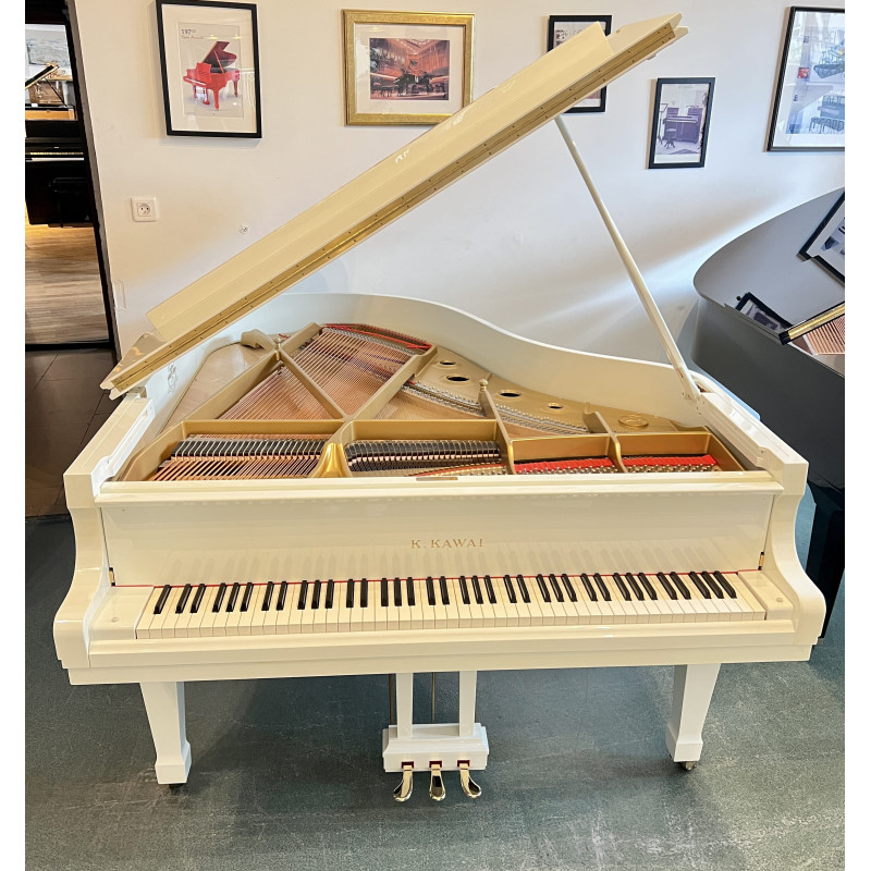 Kawai RX2 - Piano à Queue Blanc Brillant