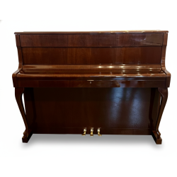 Piano Droit SCHIMMEL 112/9 avec 2 lampes acajou et banquette Piano Droit SCHIMMEL 112/9 avec 2 lampes acajou et banquette