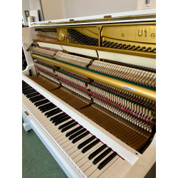 YAMAHA U1 Blanc Brillant Piano Droit