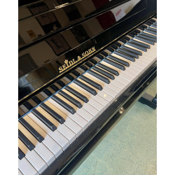 SEIDL & SOHN 120-SL Noir Brillant Piano Droit 120 cm