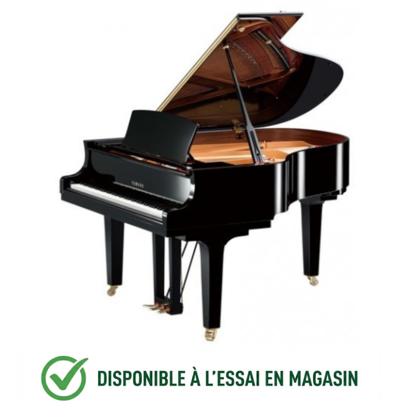 PIANO A QUEUE YAMAHA C2X 173cm Noir brillant