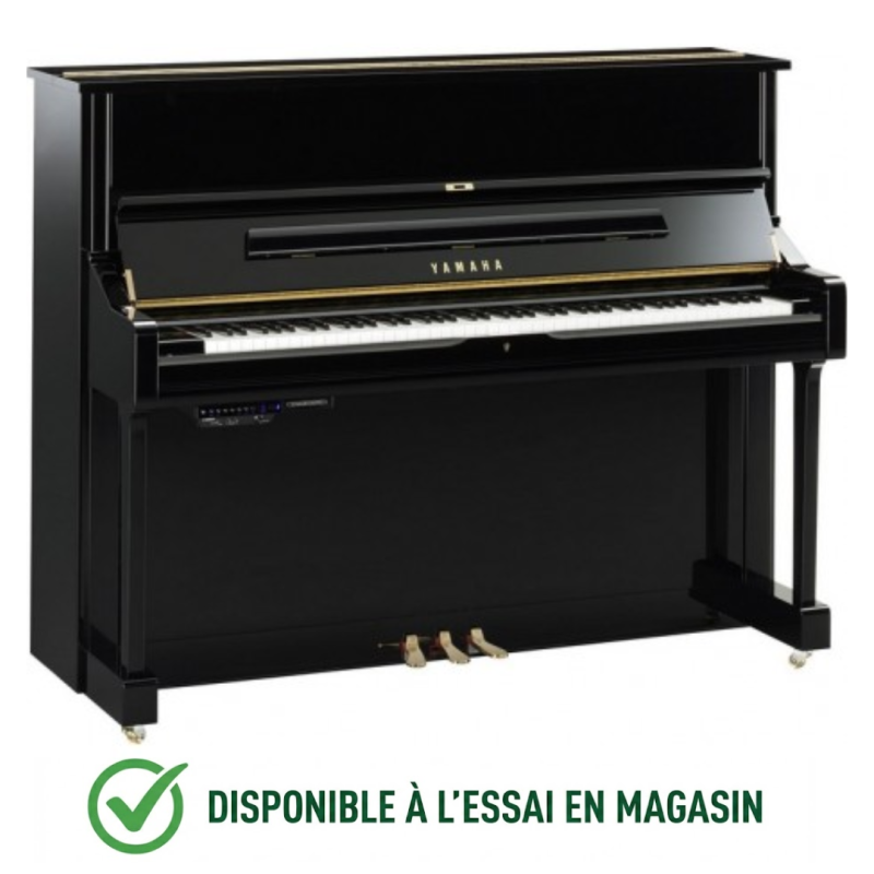 Piano Droit YAMAHA TransAcoustic U1TA 121cm Noir brillant