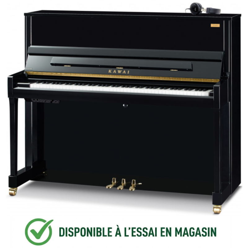 Piano droit KAWAI K300 AURES 2 ATX4 hybrid 122cm