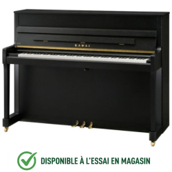 Piano Droit KAWAI E200 Noir Mat 114 cm