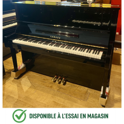 YAMAHA YUS Piano droit Noir Brillant 121 cm