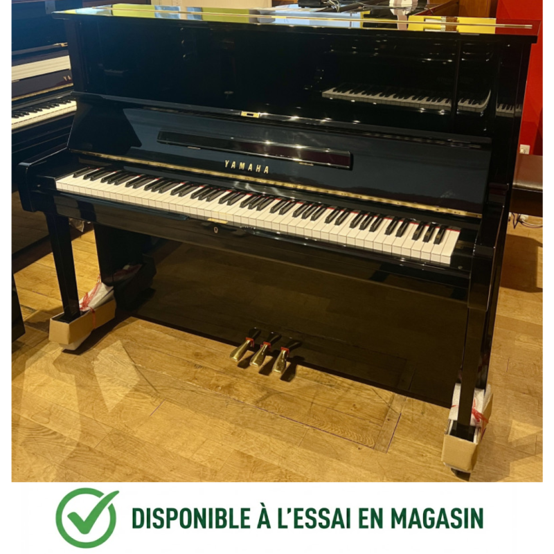 YAMAHA YUS Piano droit Noir Brillant 121 cm