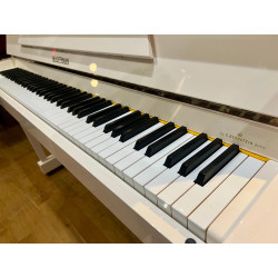 Piano Droit W.Hoffmann 120 World - Blanc Brillant