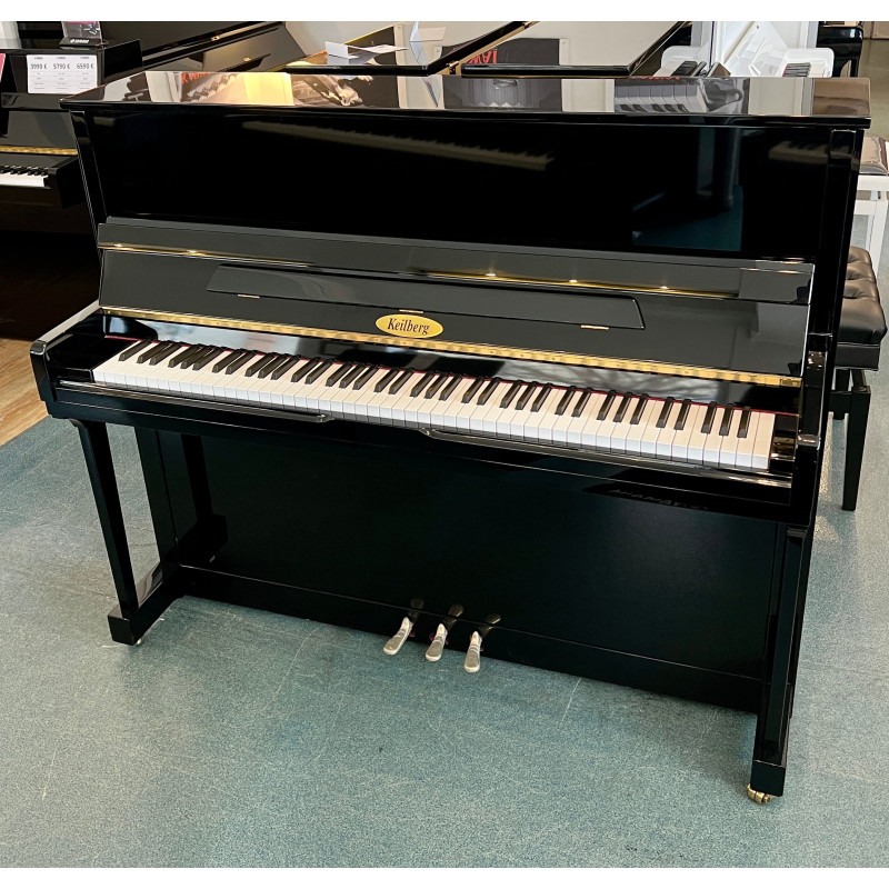Keilberg 123 Exclusive Noir Brillant Piano Droit