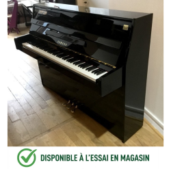 Piano Droit YAMAHA C110 Noir brillant