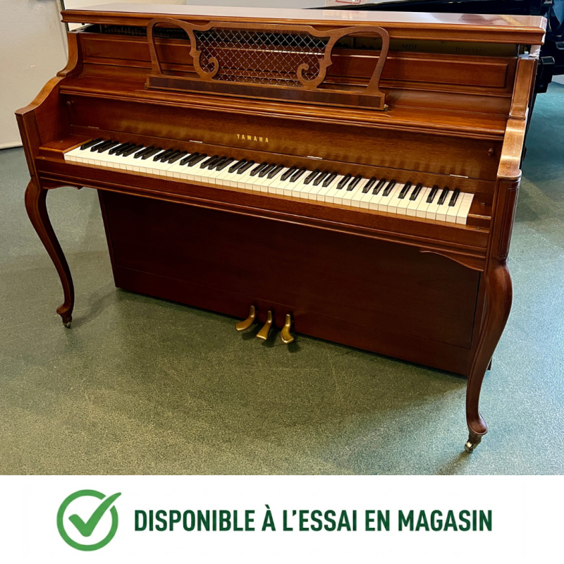 Piano Droit YAMAHA M2H noyer satiné