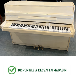 Piano droit Rameau 115cm finition Ivoire Brillant