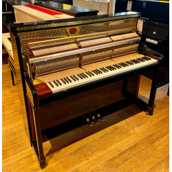 Piano Droit Schimmel 120 Tradition Noblesse Noir Brillant