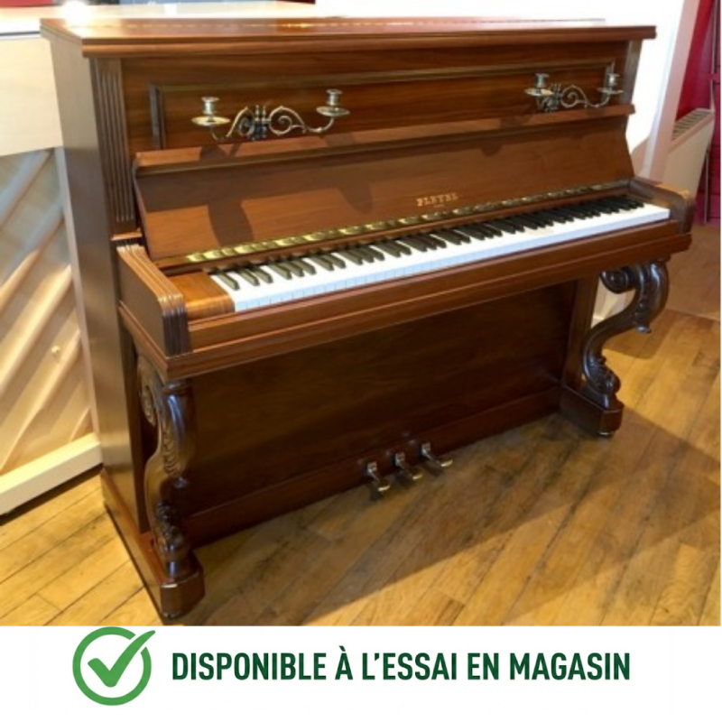 Piano Droit PLEYEL Romantica Finition Noyer satine