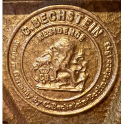 C. Bechstein R116 Piano droit Noir Brillant