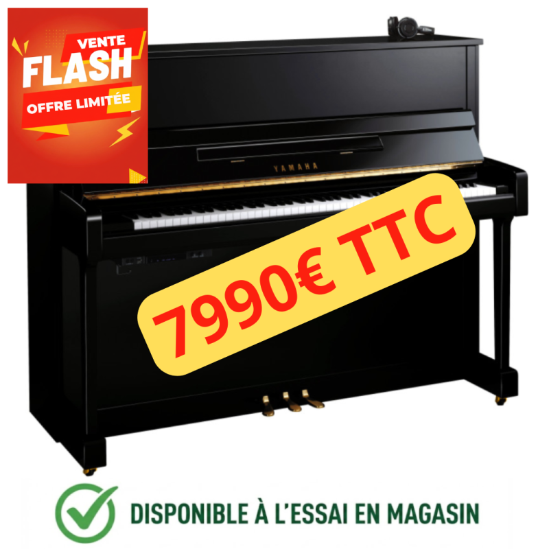 PIANO DROIT YAMAHA B3E TRANSACOUSTIC TC3