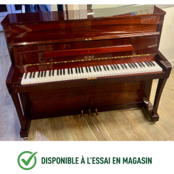 Petrof P118 Piano droit finition Acajou brillant