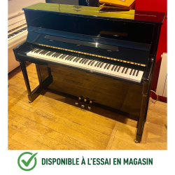 Schimmel K122 Silent Piano Droit Finition Noir Brillant