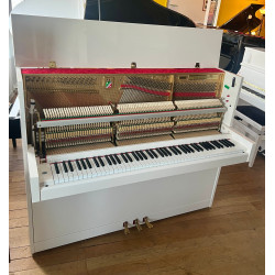 PETROF P118 S1 Blanc Brillant Piano droit 118 cm