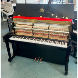 Kawai K18EL Piano Droit Noir Brillant
