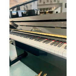 Kawai K18EL Piano Droit Noir Brillant