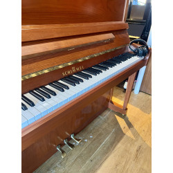 SCHIMMEL C120 Twintone Silent Piano Droit Noyer Satiné
