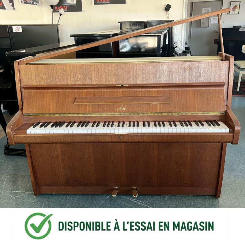 PIANO DROIT SAUTER M-107 NOYER SATINE 107 CM