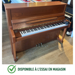 SCHIMMEL C120 Twintone Silent Piano Droit Noyer Satiné