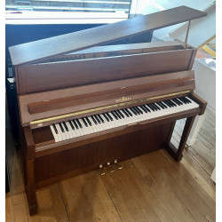 Piano Droit SCHIMMEL 118T Noyer Satiné avec mécanique Renner