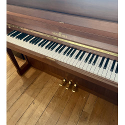 Piano Droit SCHIMMEL 118T Noyer Satiné avec mécanique Renner