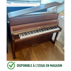 Piano Droit SCHIMMEL 118T Noyer Satiné avec mécanique Renner