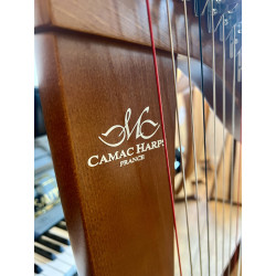Harpe Occasion CAMAC, modèle TELENN 34 cordes Finition Merisier