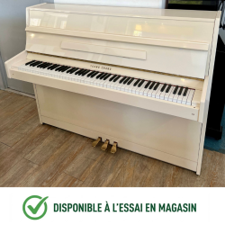 YOUNG-CHANG U-107 Piano droit Blanc brillant