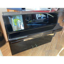 W.HOFFMANN 114 Noir Brillant Piano Droit  Made in Langlaü