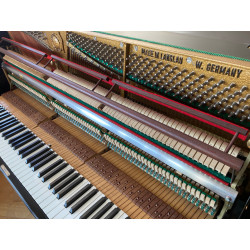 W.HOFFMANN 114 Noir Brillant Piano Droit  Made in Langlaü