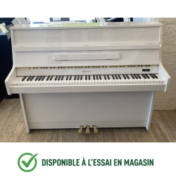 WEBER W-9 Finition Blanc Brillant Piano Droit