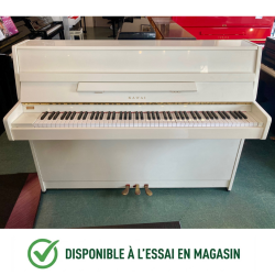 Kawai CX-9 Finition Blanc Brillant Piano Droit