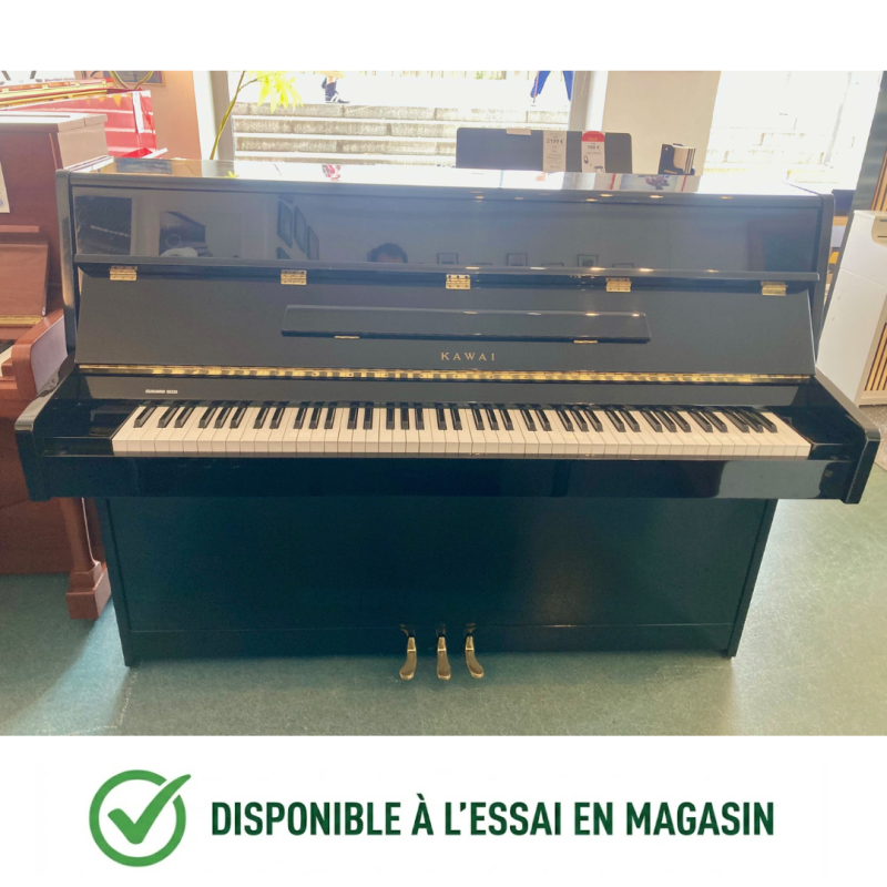 Kawai CE-2N Finition Noir Brillant Piano Droit