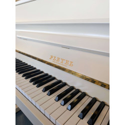 PLEYEL Marigny Blanc Mat Piano droit 113 cm