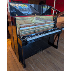 SEILER 122 PIANO DROIT NOIR BRILLANT