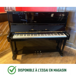 PETROF 125 Piano droit Finition Noir Brillant